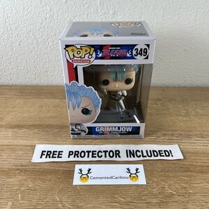 Grimmjow Funko Pop #349 Bleach Anime Vaulted NOT MINT